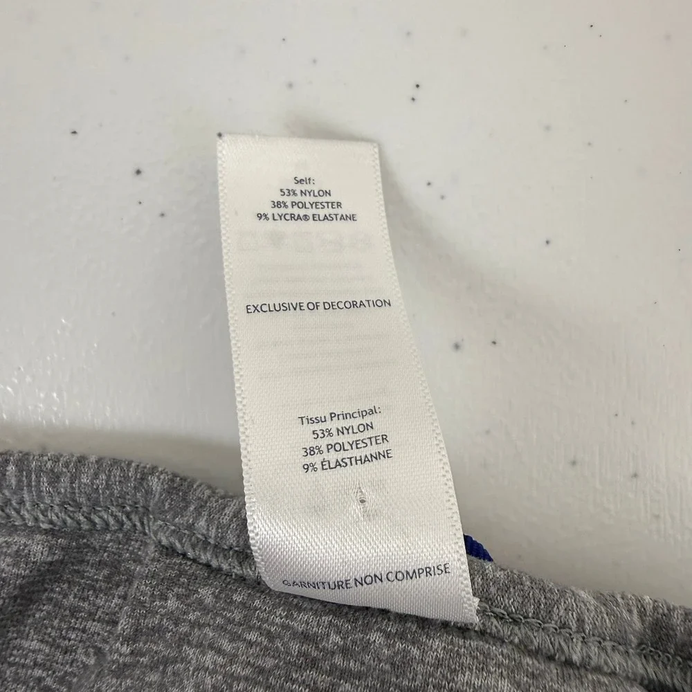 Ivivva by Lululemon Girls Size 7 Long Sleeve Top Gray‎ Thumbholes Activewear